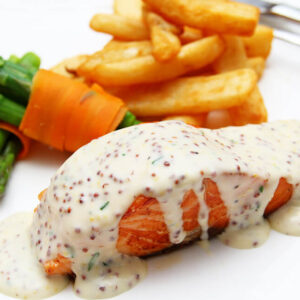 Salmon in Sauce